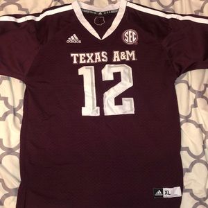 Adidas Texas A&M jersey